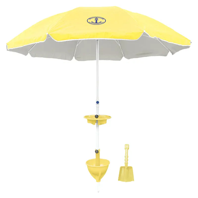 Classic Beach Umbrella and Anchorone Kit