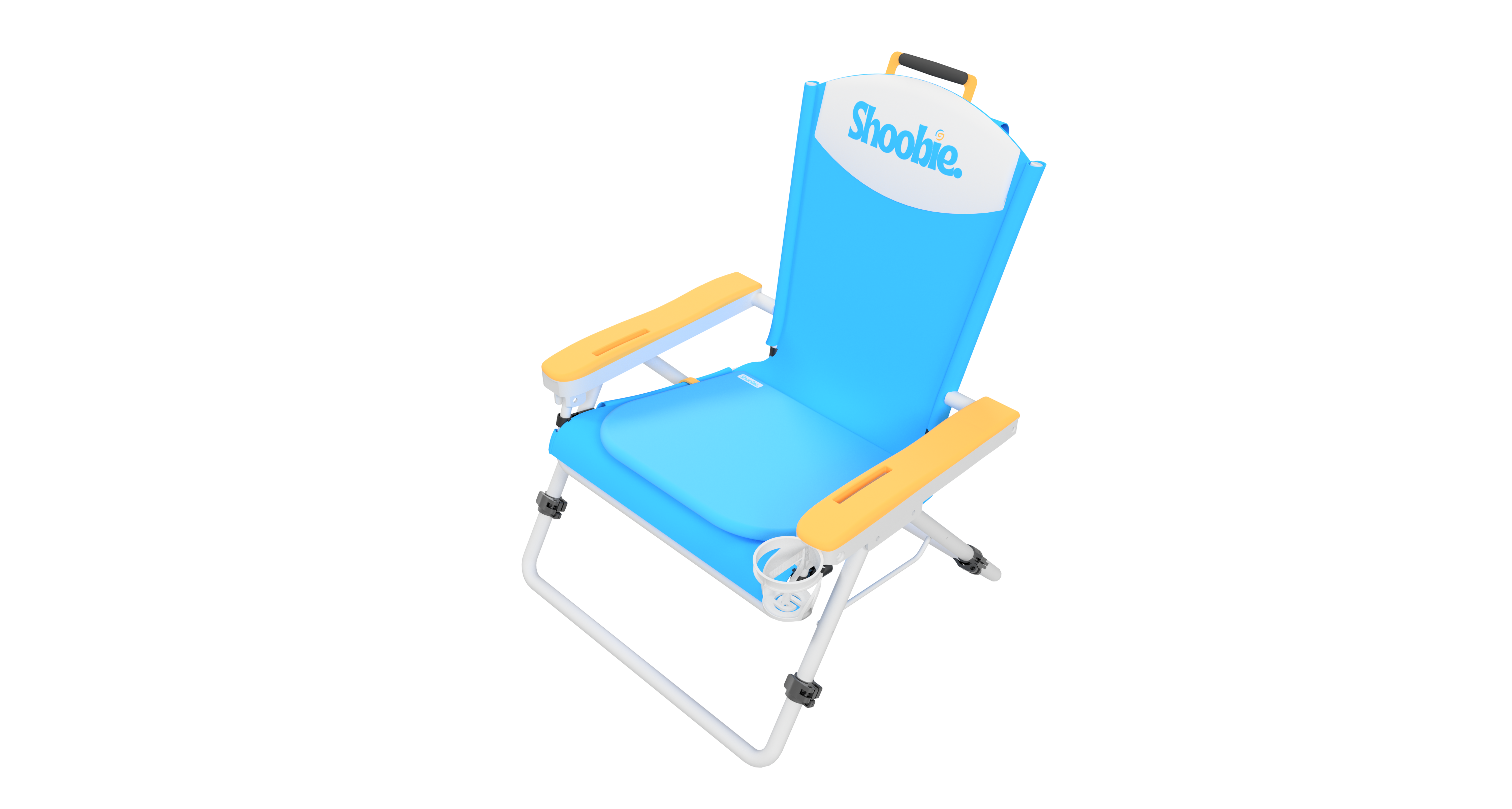 Shoobie Seat: Adjustable, Modular, Reclining Backpack Beach Chair